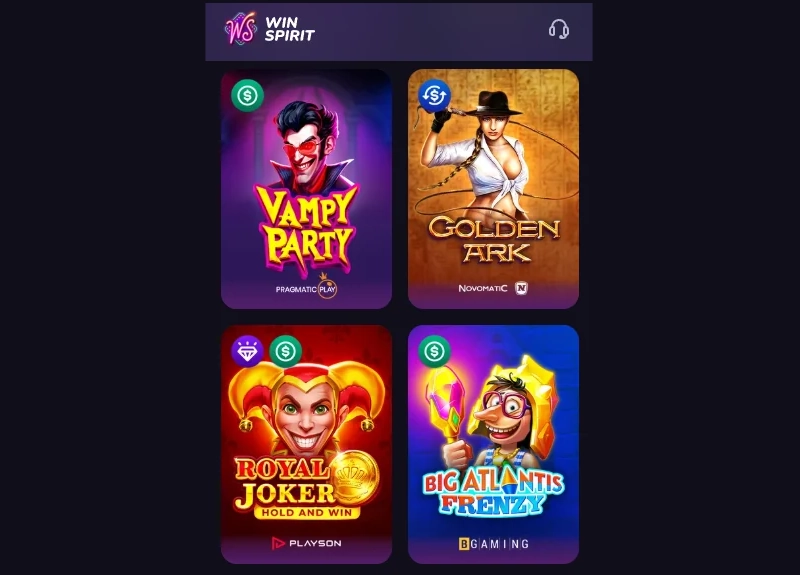 winspirit casino pokies